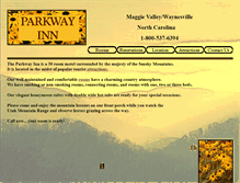 Tablet Screenshot of parkwayinn.net